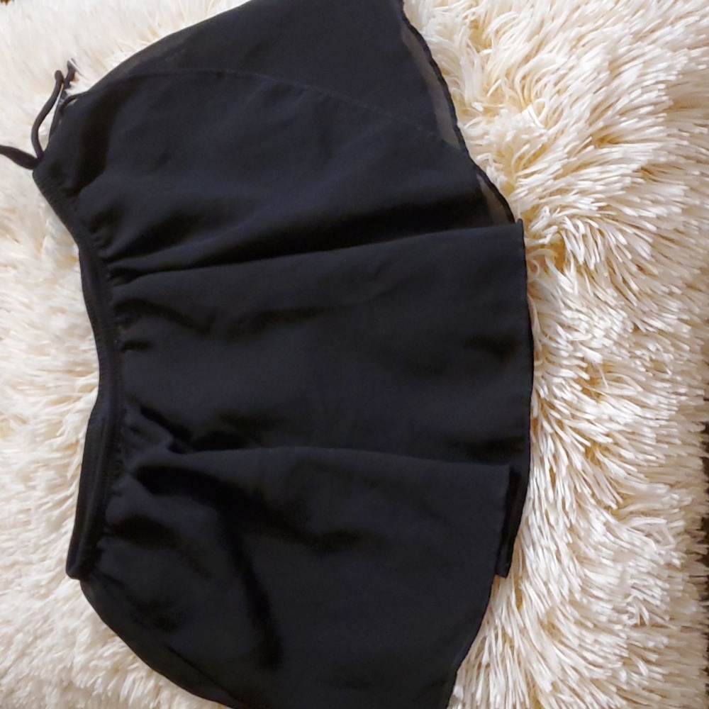 Jacques Moret Girl's Chiffon Black Dance Skirt Size: 8/10